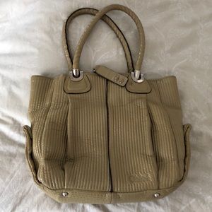 Chloe Heloise Bamboo Green Patent Leather Bag